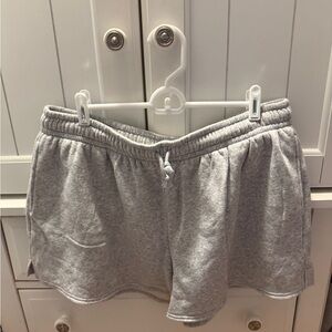 No Boundaries Light Gray Athletic Shorts